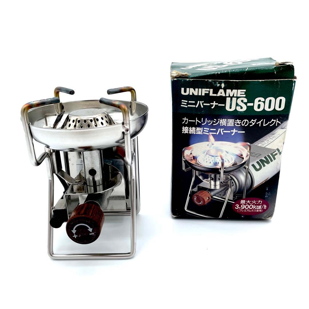廃盤品 ユニフレーム UNIFLAME ミニバーナー US-600 アウトドア