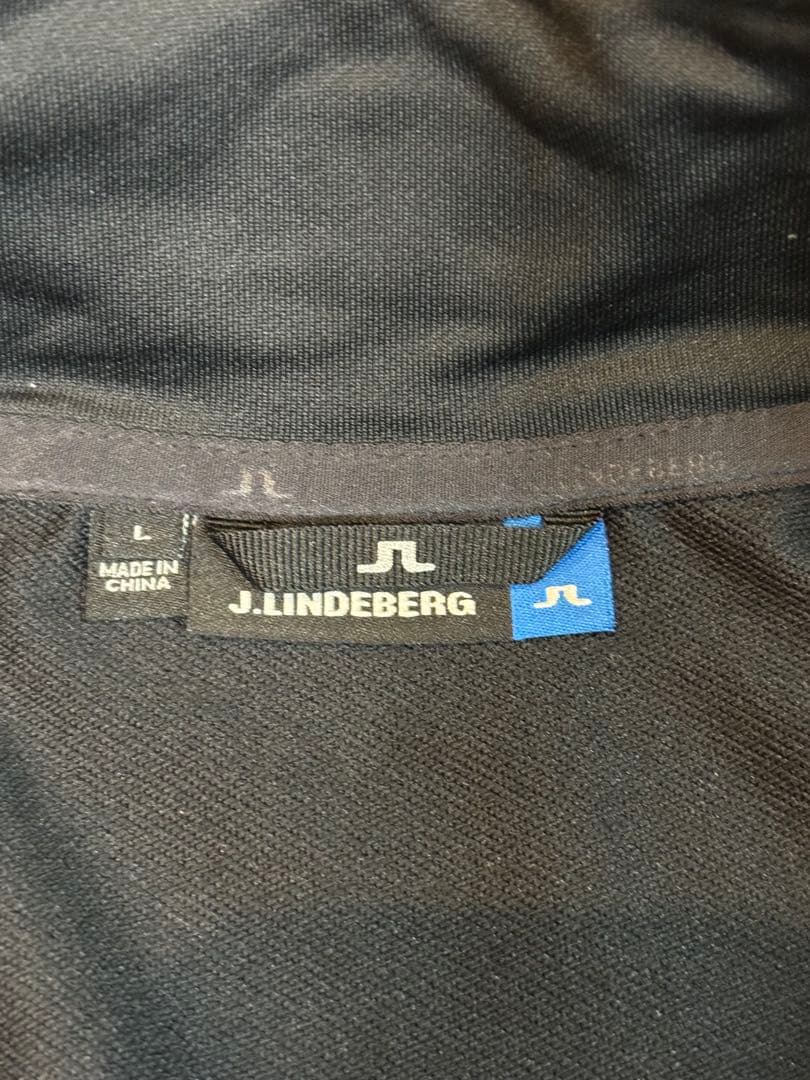 J.Lindeberg メンズジャケット ブラック/ホワイト