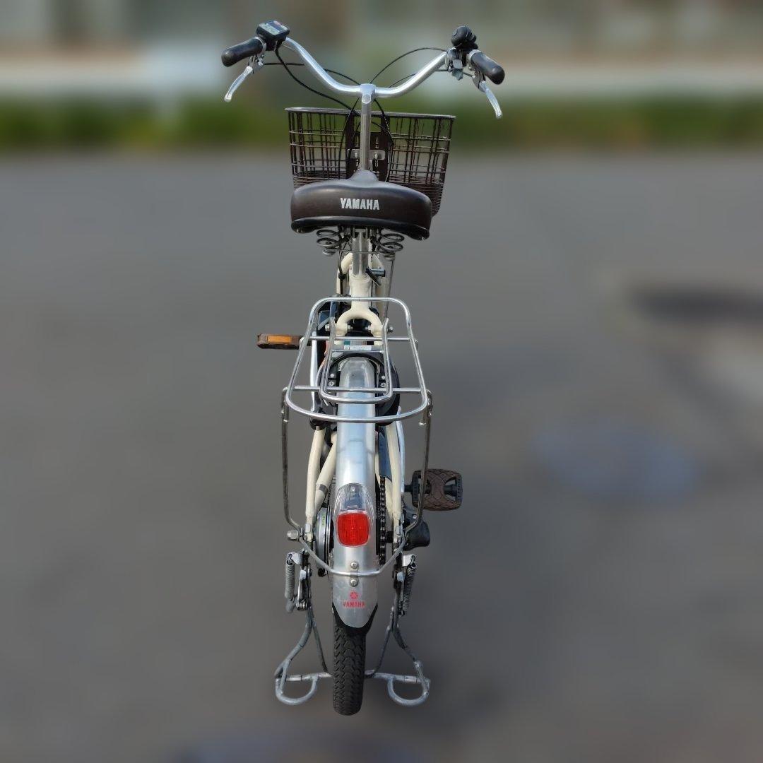 [857]送料無料 ヤマハ PAS SION U 電動自転車 大容量BT付き！