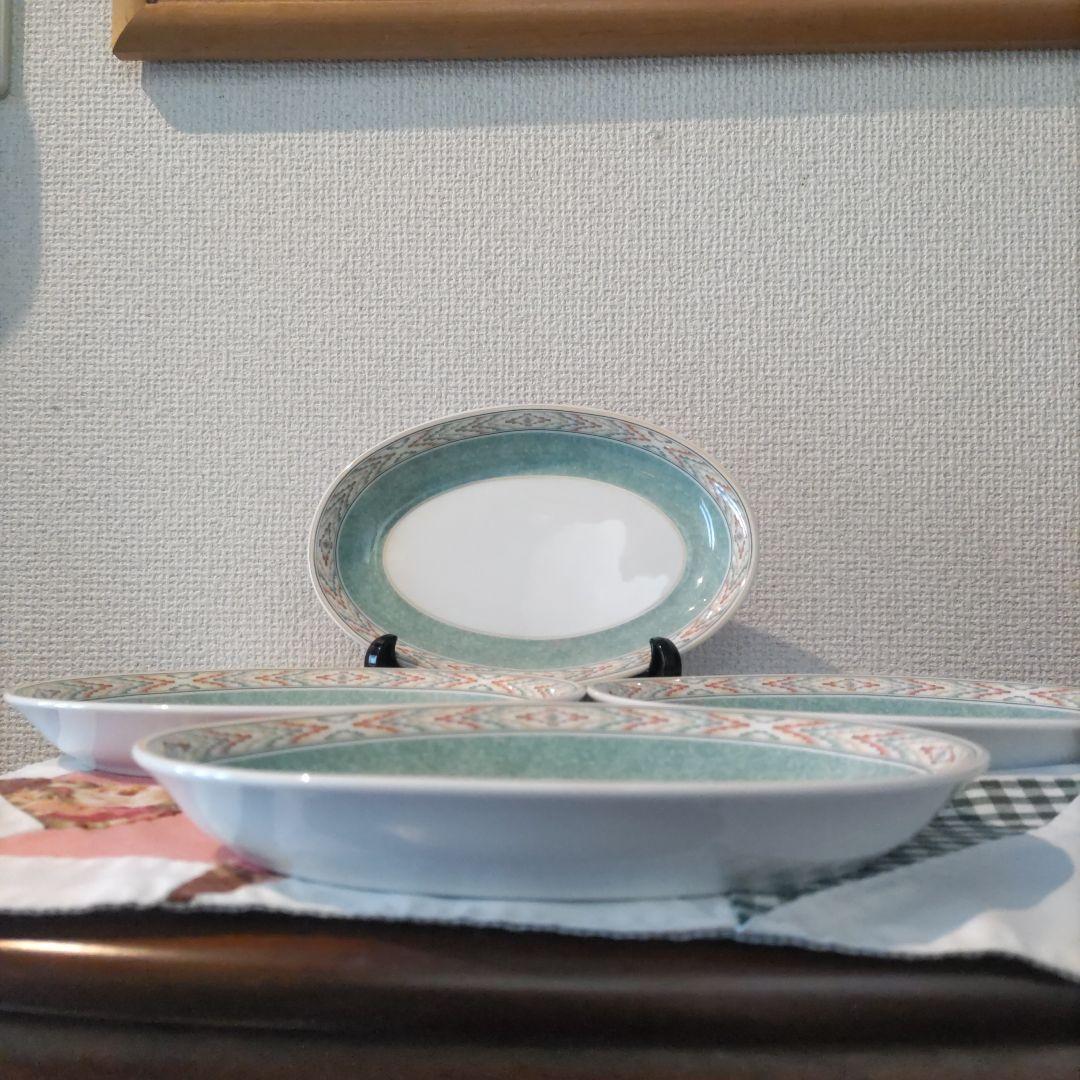 ウェッジウッドAZTECオバール皿4枚セット