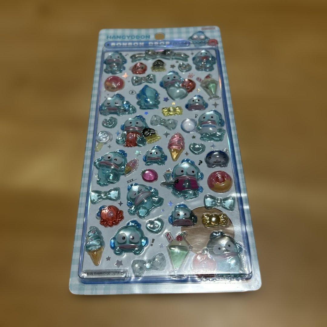 【正規品】サンリオ第二弾　ボンボンドロップシール 6種