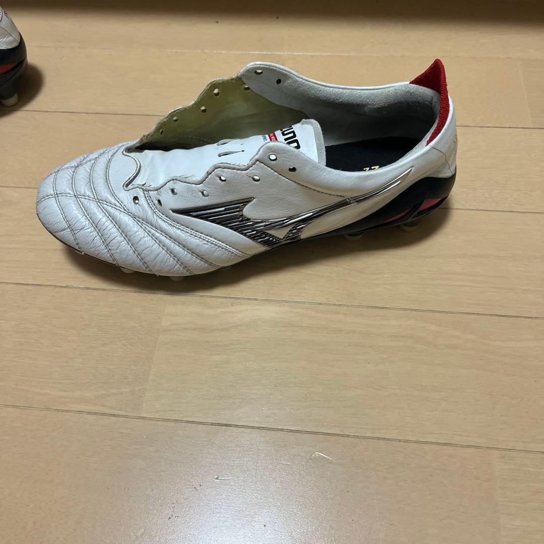Mizuno Japan モレリアネオ4サッカーシューズ ホワイト/レッド