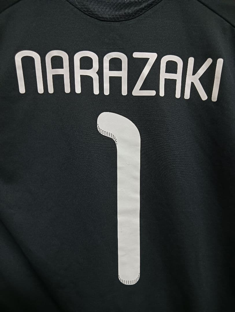 アディダス 日本代表 楢崎正剛 オーセンティック長袖GKユニフォーム 2010L