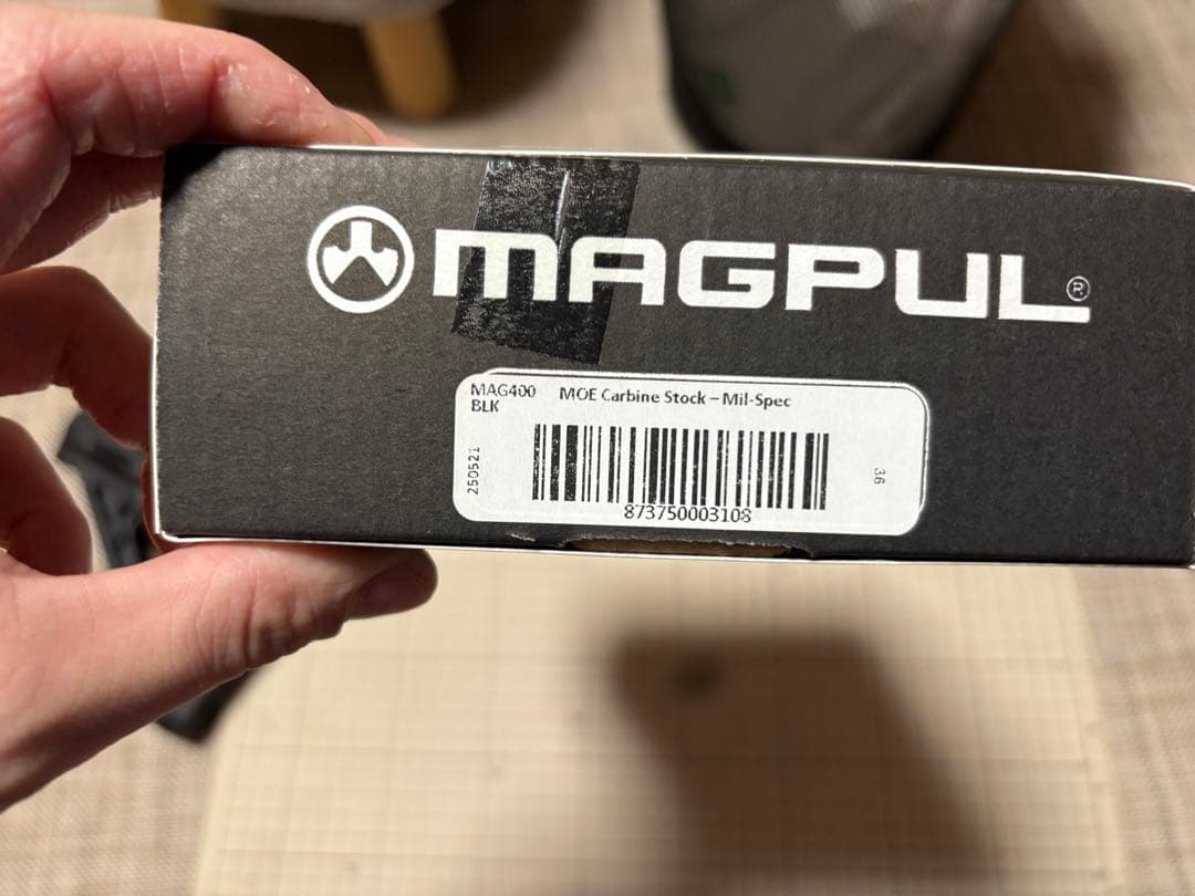 MAGPUL MOE STOCK BLK 実物