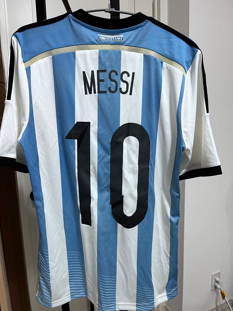アルゼンチン代表ユニフォーム リオネル•メッシ 2014年 サッカー アディダス