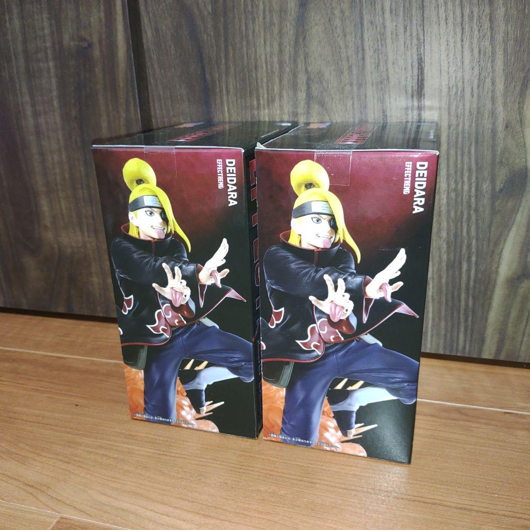 NARUTO　疾風伝 EFFECTREME デイダラ フィギュア　４個セット