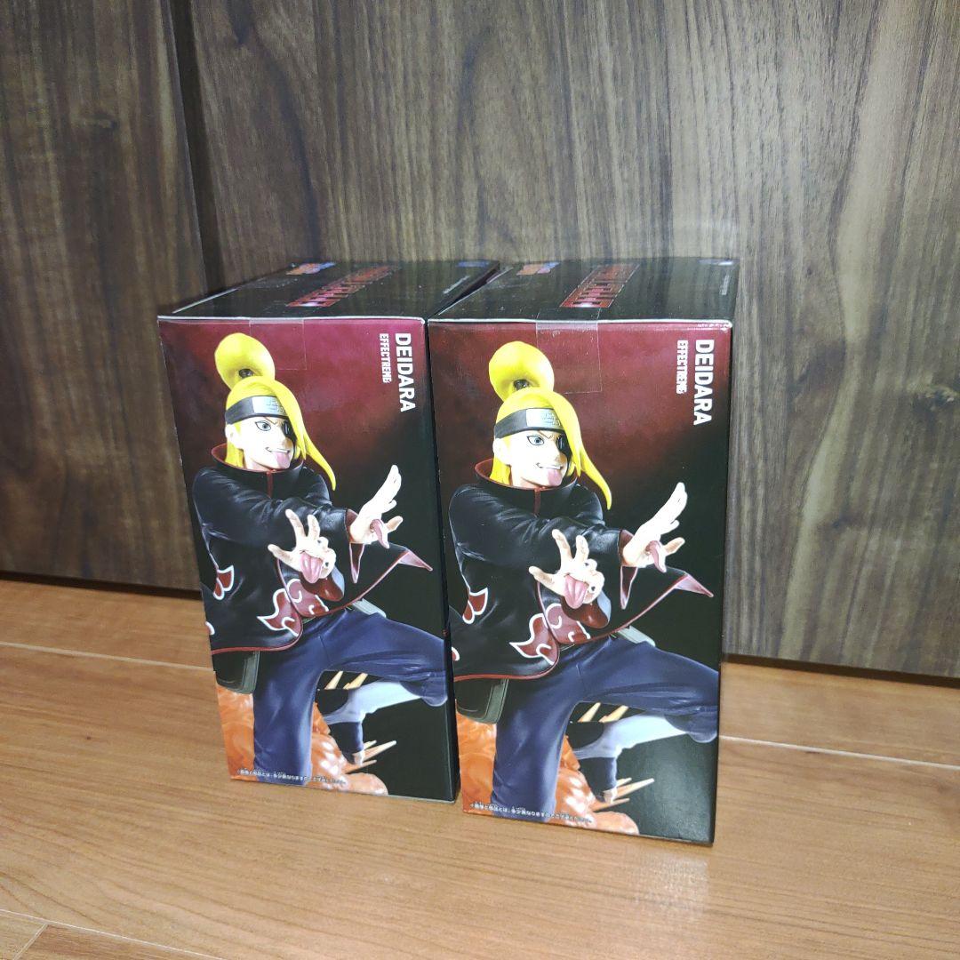 NARUTO　疾風伝 EFFECTREME デイダラ フィギュア　４個セット