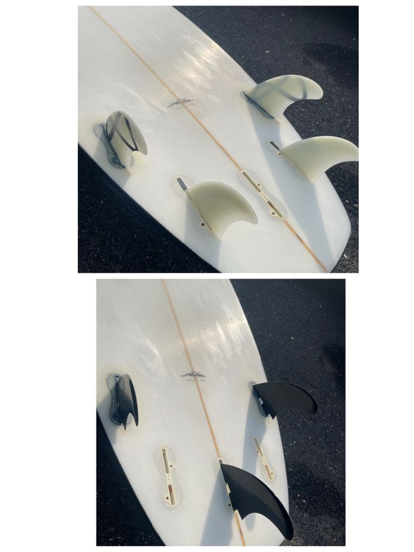 Aloha Black Bean ショートボード 6'4\"