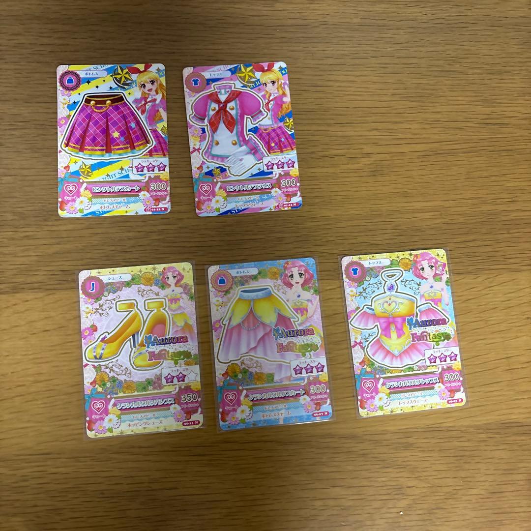 アイカツカードセットいちごのプレミアムレアの含むばら売り可