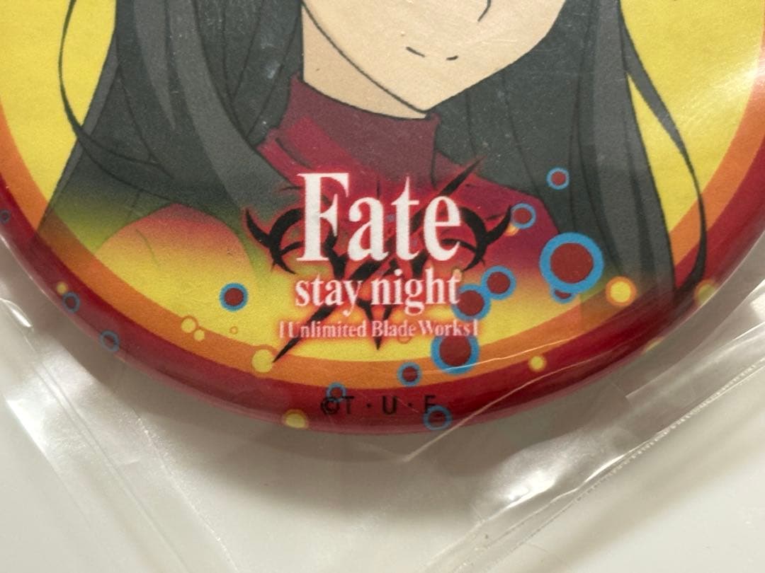 Fate/stay night UBW 遠坂凛 缶バッジ