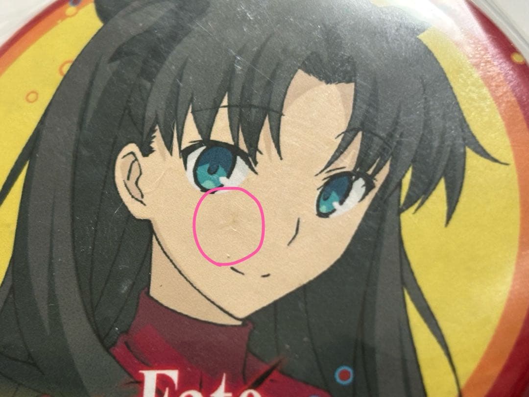 Fate/stay night UBW 遠坂凛 缶バッジ