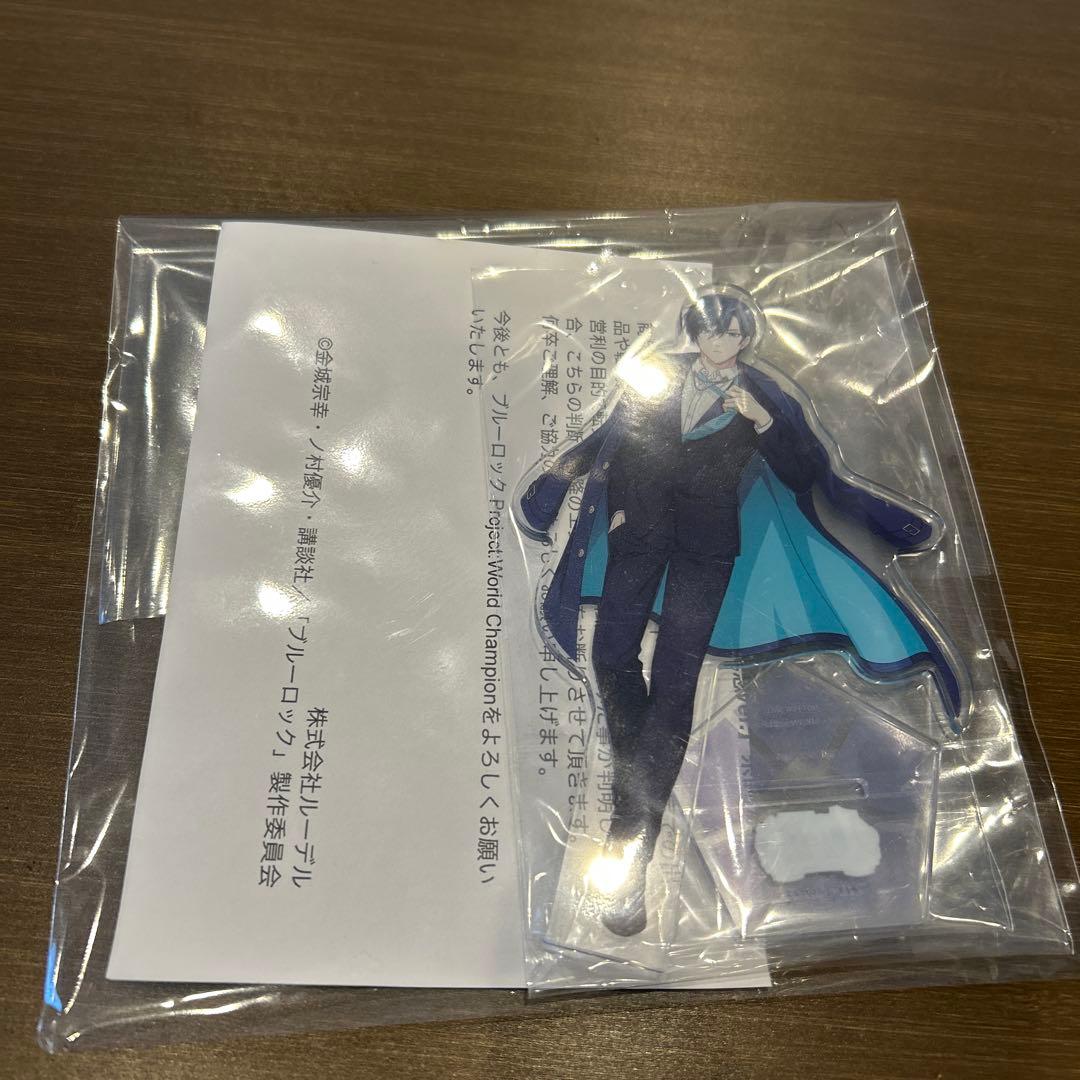 の*ぺ様 ブルーロック pwc 1周年記念 アクスタ 当選品 新品 糸師凛