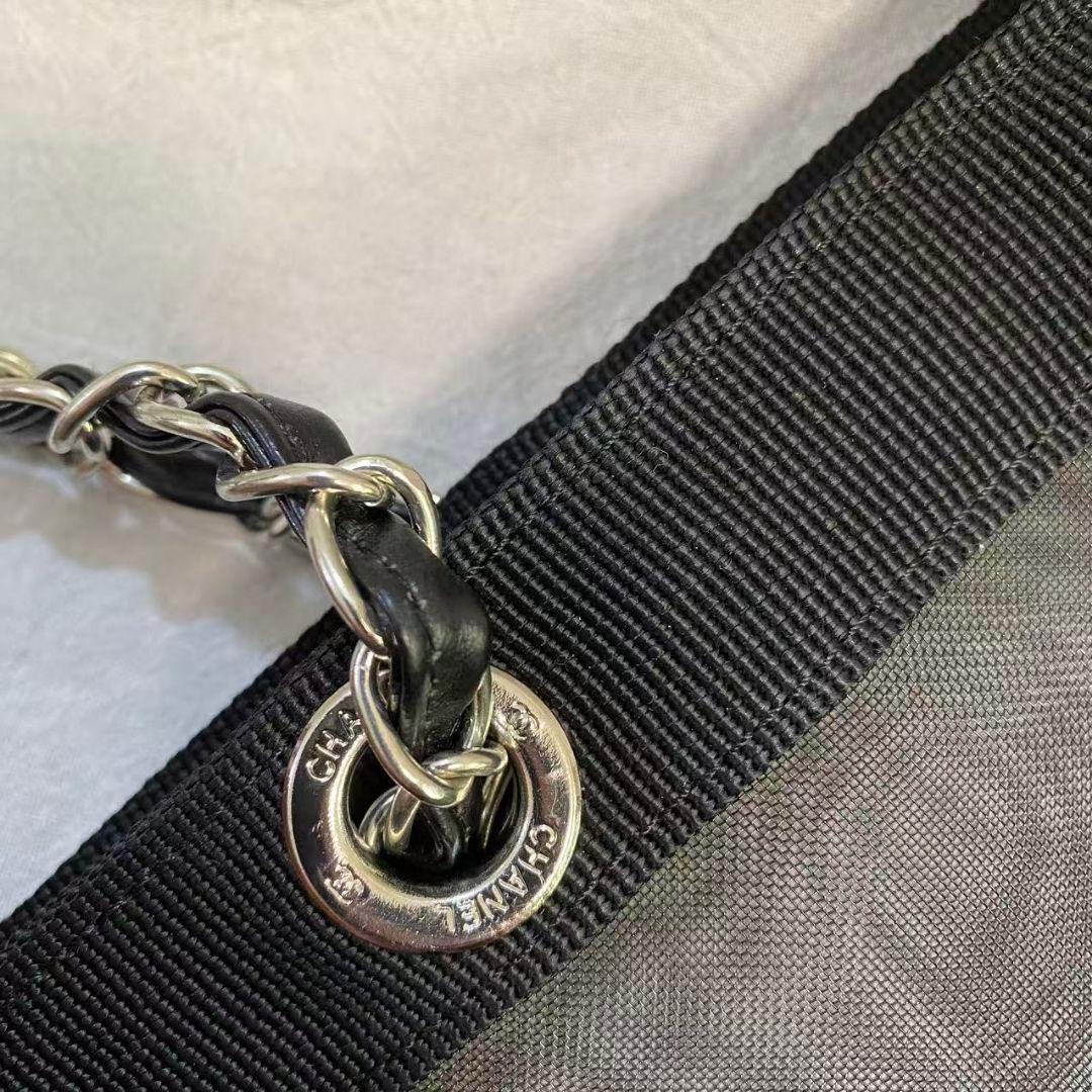 CHANEL ノベルティ メッシュショルダーバッグ 大容量