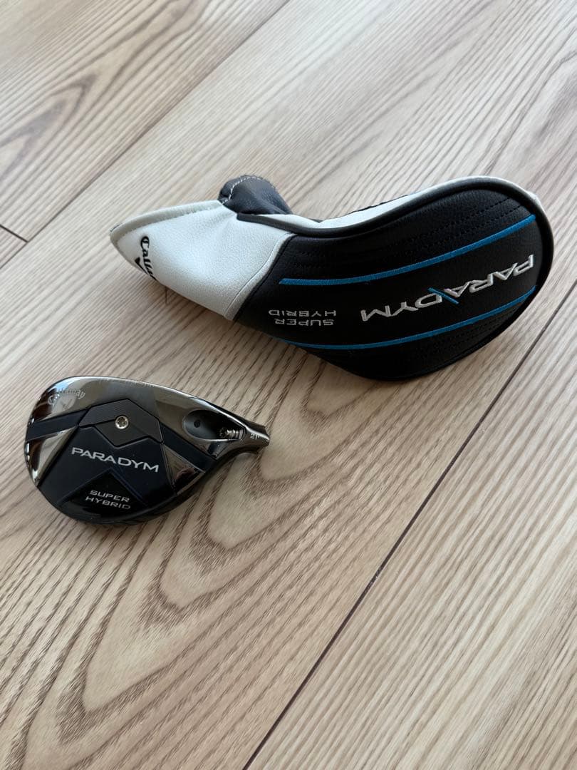 Callaway PARADYM SUPER HYBRID ヘッドカバー付き
