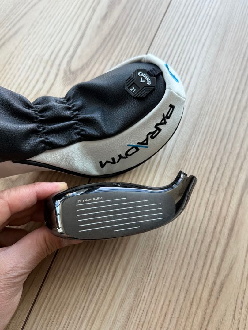 Callaway PARADYM SUPER HYBRID ヘッドカバー付き