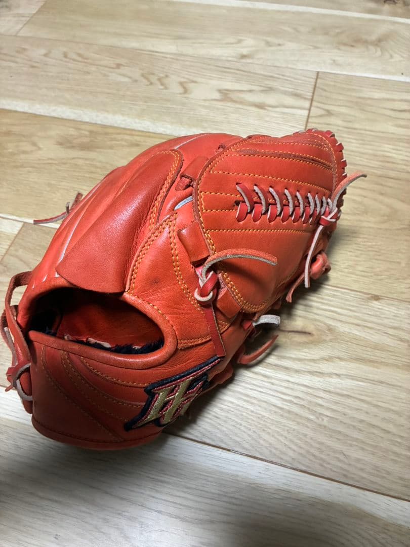 出品最終Hi-Gold Natural Flex オレンジグローブ