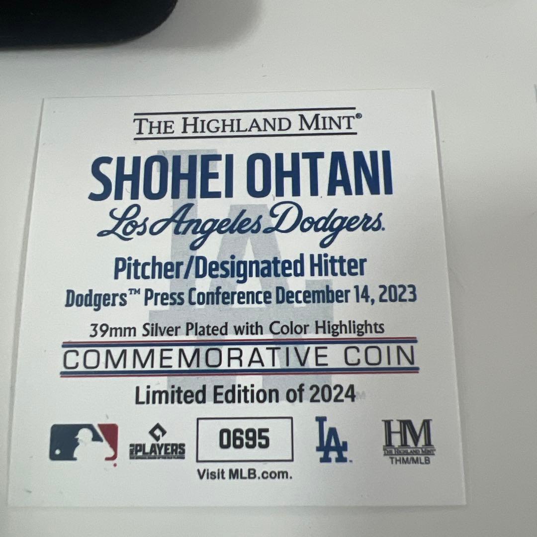 大谷翔平 ロサンゼルス・ドジャース 記念　希少　Shohei Ohtani
