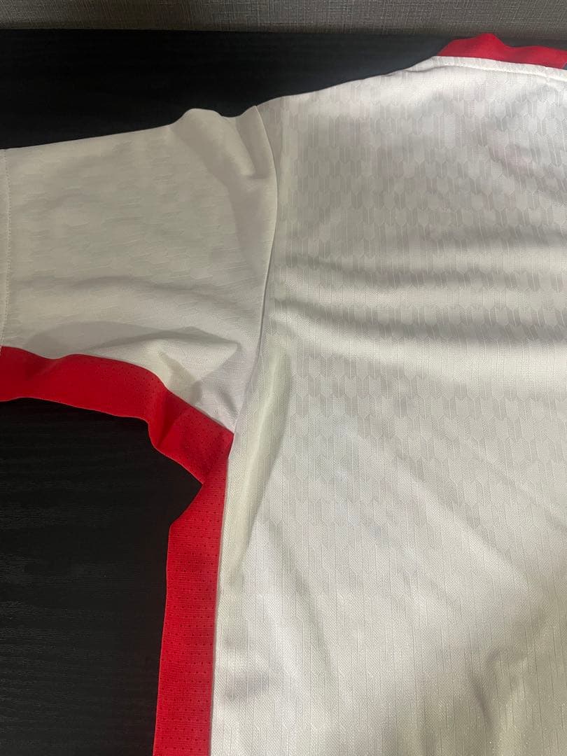 日本代表　桃田賢斗モデル　YONEX バドミントンウェア Mサイズ ホワイト