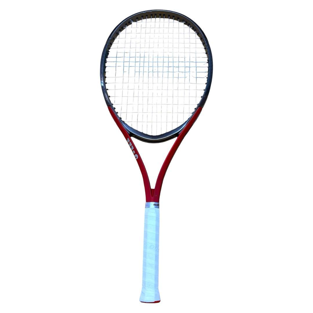 【美品】Wilson TRIAD XP5 G2 マットレッド テニスラケット