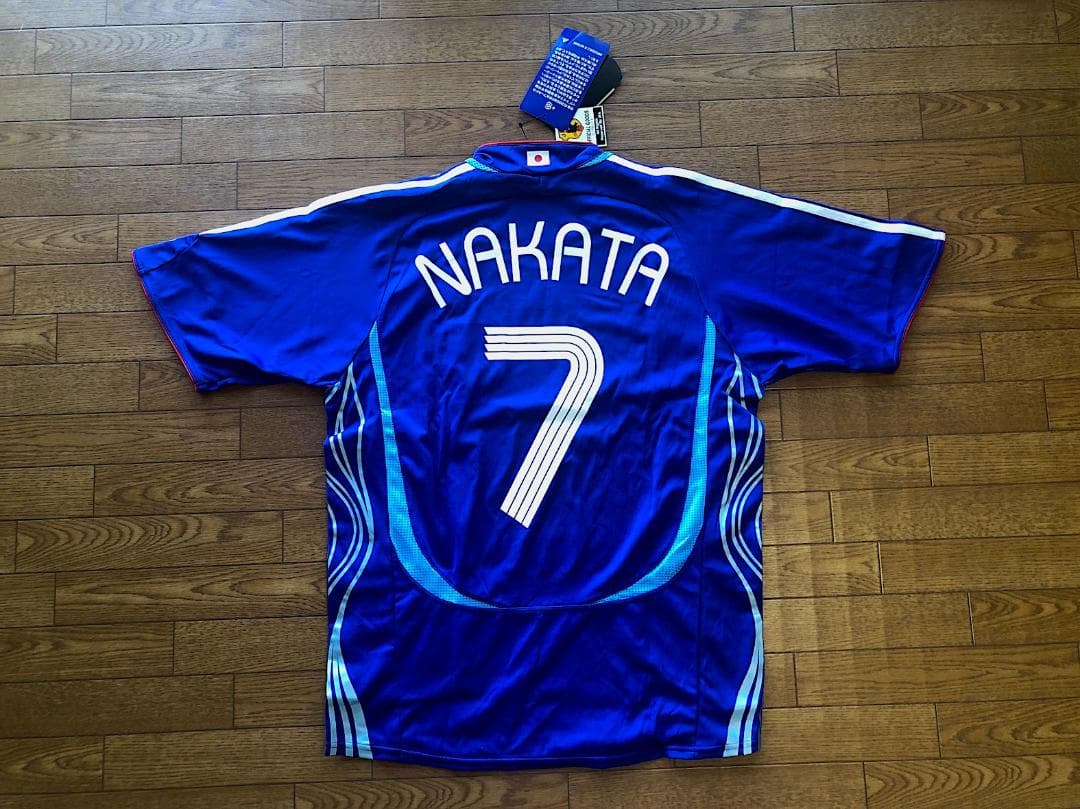 アディダス | 新品 | 日本代表 | 中田英寿 | 現役ラストユニフォーム M