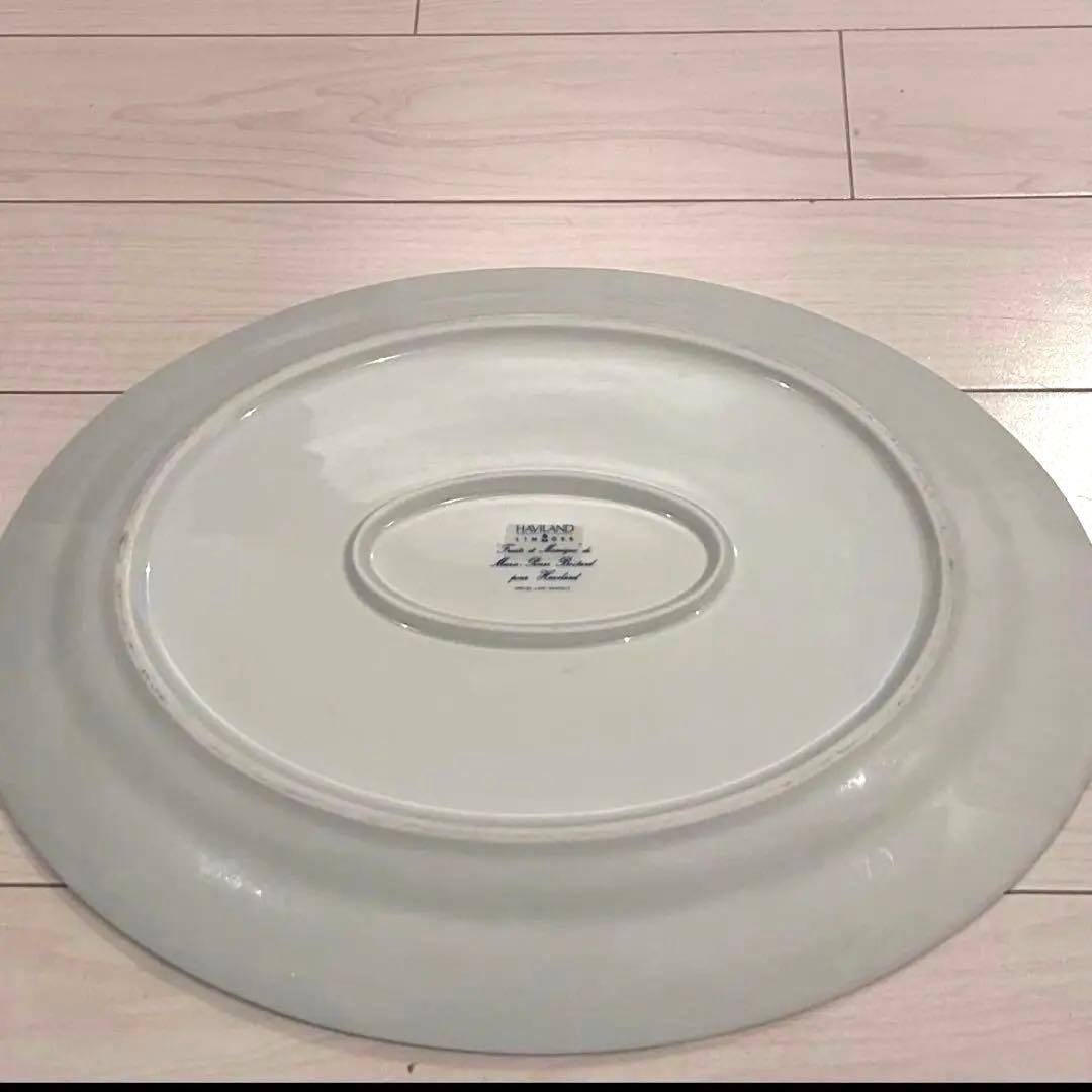 アビランド リモージュ　フルーツモザイク オーバル大皿 40cm 未使用 希少