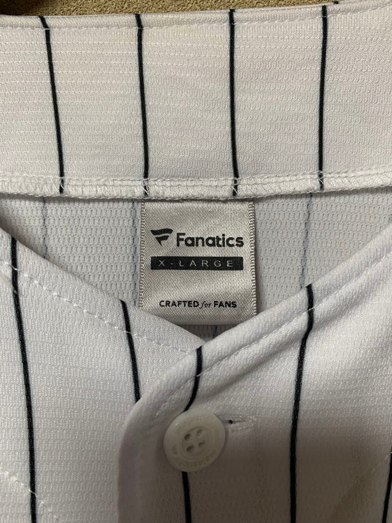 FANATICS ファナティクス 別注 MLB ベースボールシャツ ヤンキース