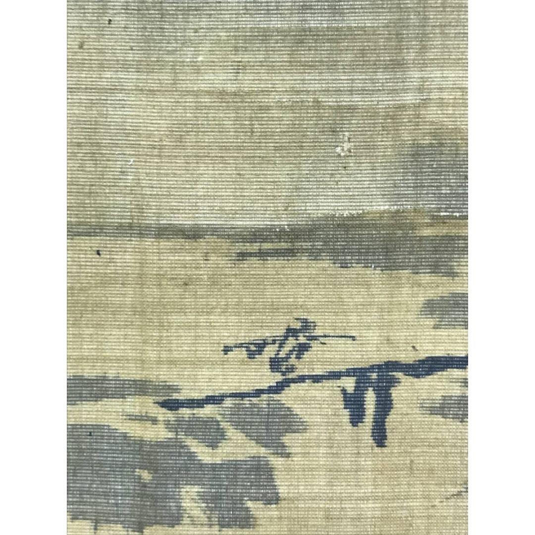 模写/狩野探幽/山水人物図/掛軸/名家伝来/AK-654