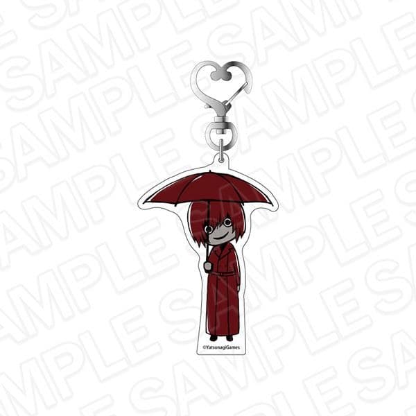 文字化化 POP UP アクリルフィギュア アクリルキーホルダー 赤い傘の男