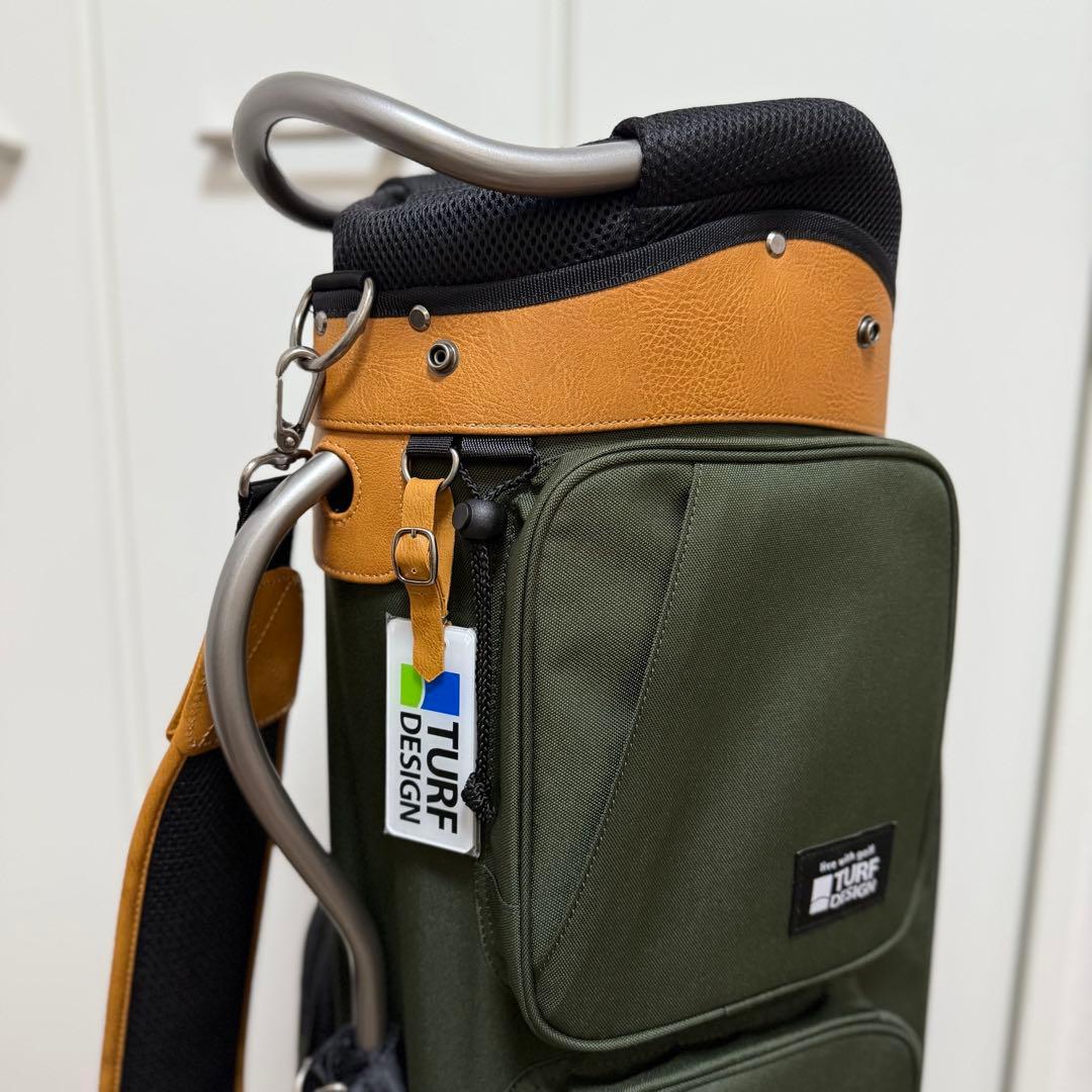 週末SALE 未使用 TURF DESIGN TDCB-BE70 キャディバッグ