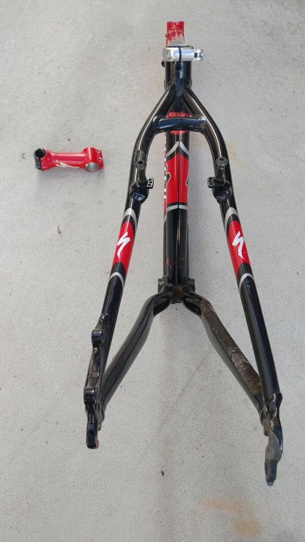 赤黒 specialized スペシャライズド stumpjumper MTB
