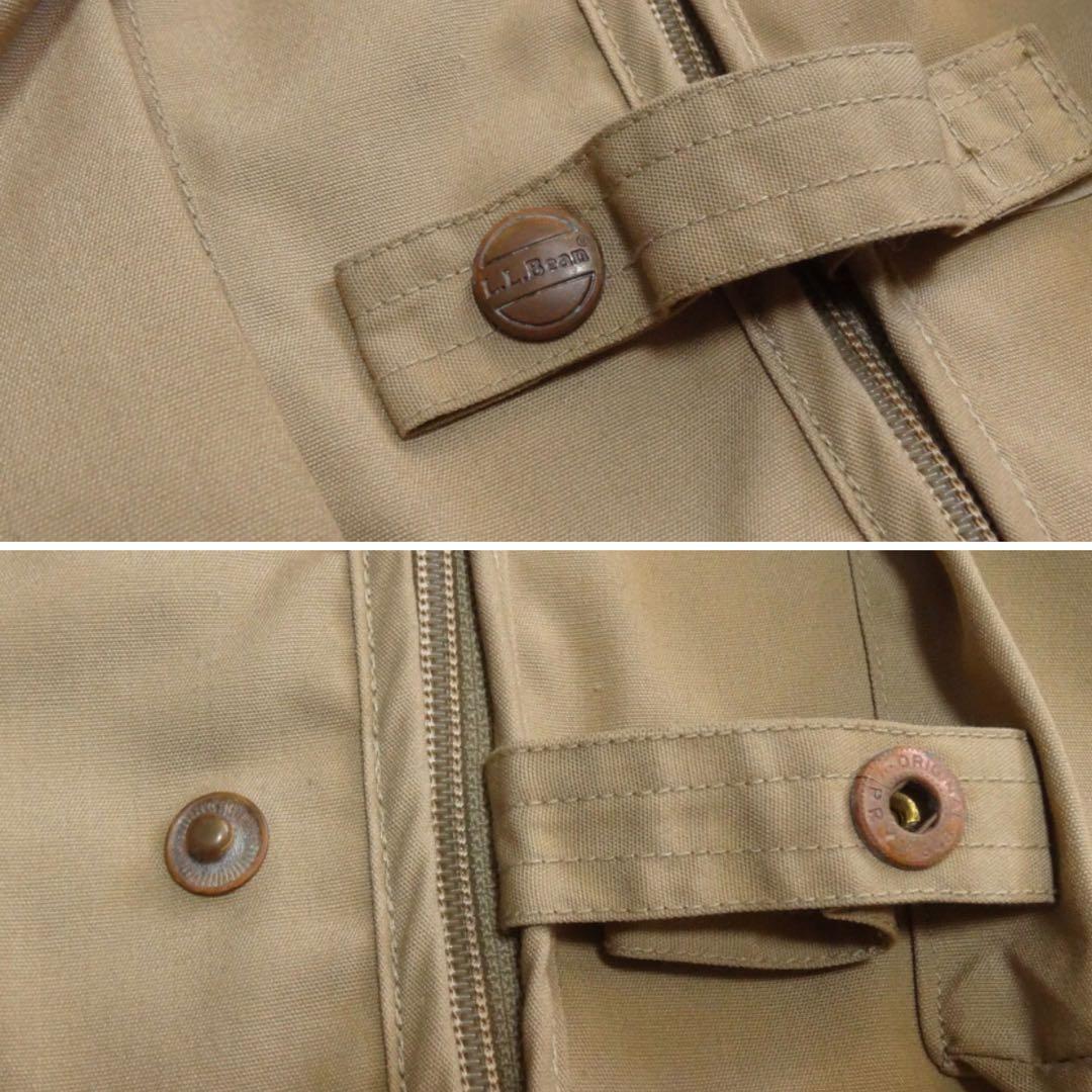 【90's】香港製 LLBEAN フィッシングベスト Lサイズ
