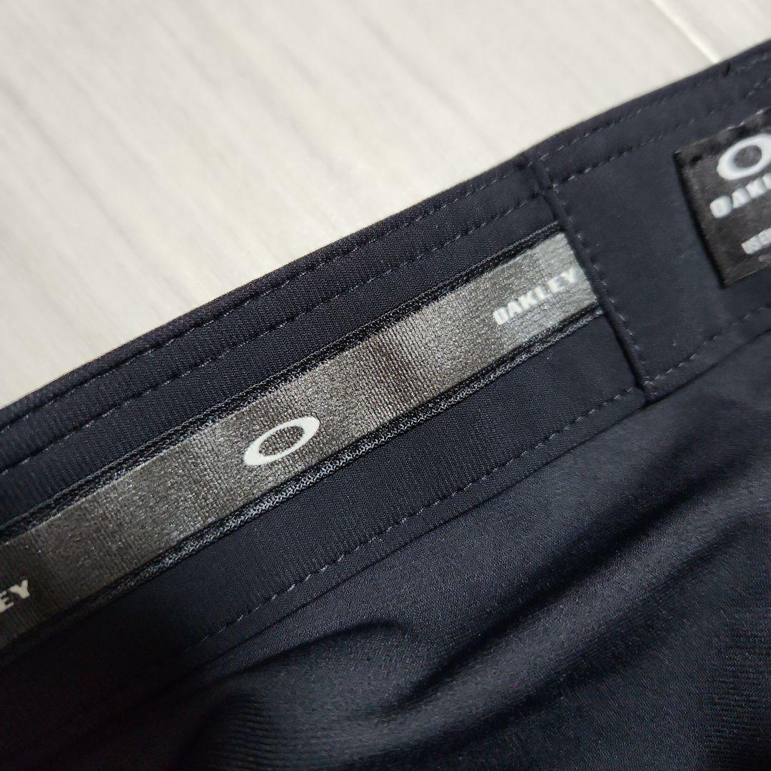 新品未使用☆OAKLEY☆2024年ゴルフ吸汗速乾ストレッチパンツ32W82黒