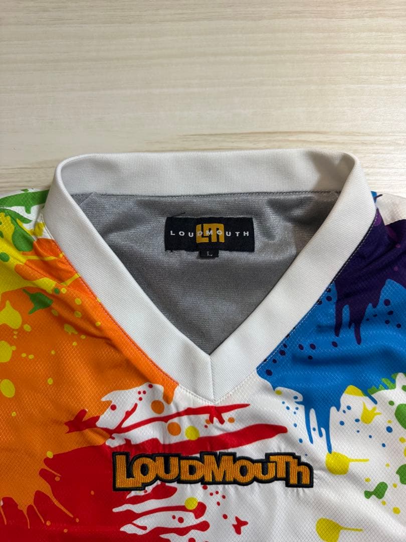 LOUDMOUTH カラフルスプラッシュプルオーバー