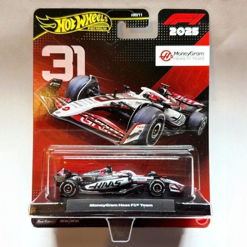 ホットウィール プレミアムレースアソート 2025 F1 5台コンプセット