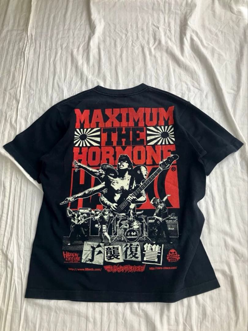 マキシマムザホルモンTシャツ　ハードコアチョコレート2013予襲復讐