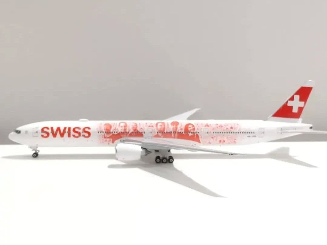 スイス航空 ボーイング777 特別塗装 1/400