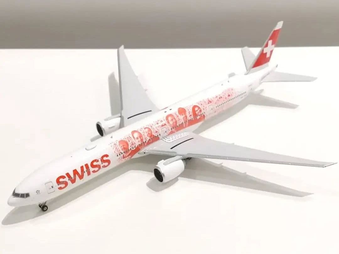 スイス航空 ボーイング777 特別塗装 1/400