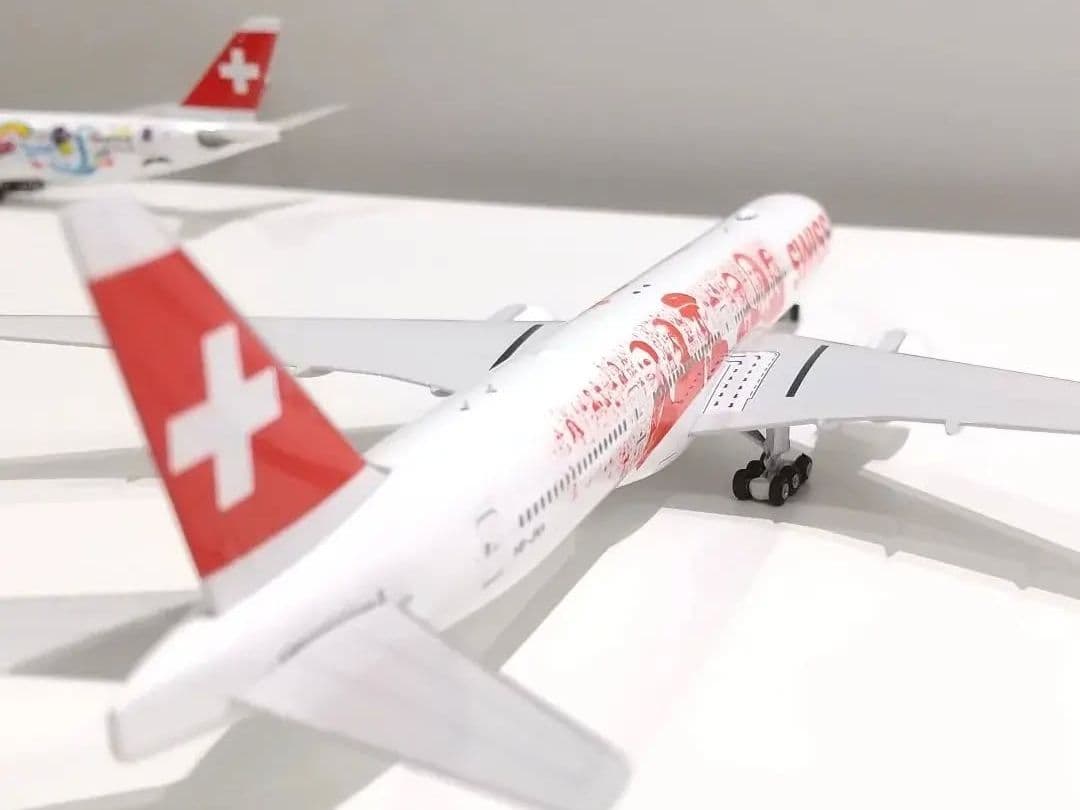 スイス航空 ボーイング777 特別塗装 1/400