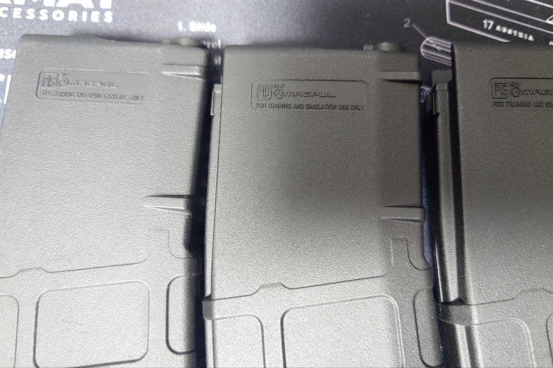【廃盤】MAGPUL マグプルPTS 次世代M4 PMAG　マガジン 3個