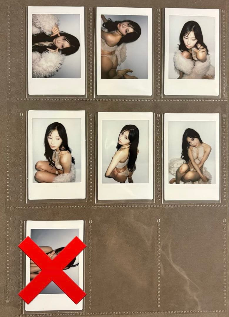【値下げ】（バラ売り可）yosugala 汐見まとい グラビアチェキ28枚セット