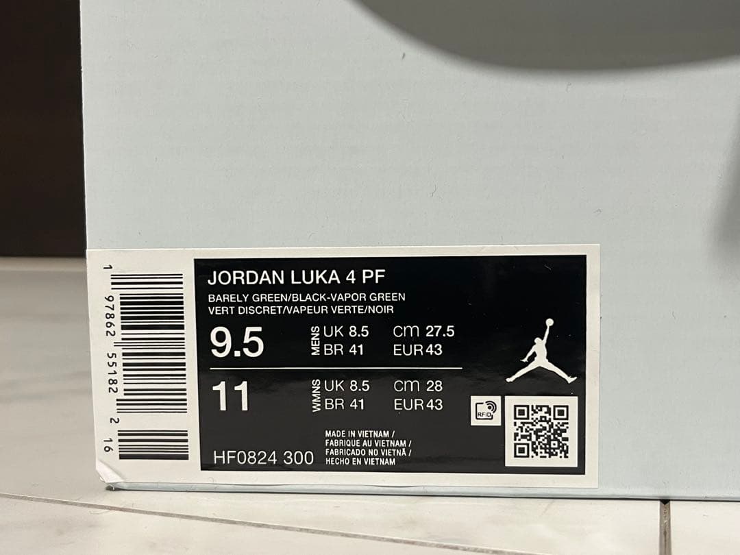 シューズ(男性用) NIKE JORDAN LUKA4 \"Space Navigator\" 27.5