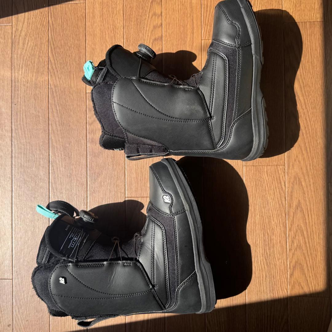 美品　スノーボード　ブーツ　K2 SAPERA 24 cm