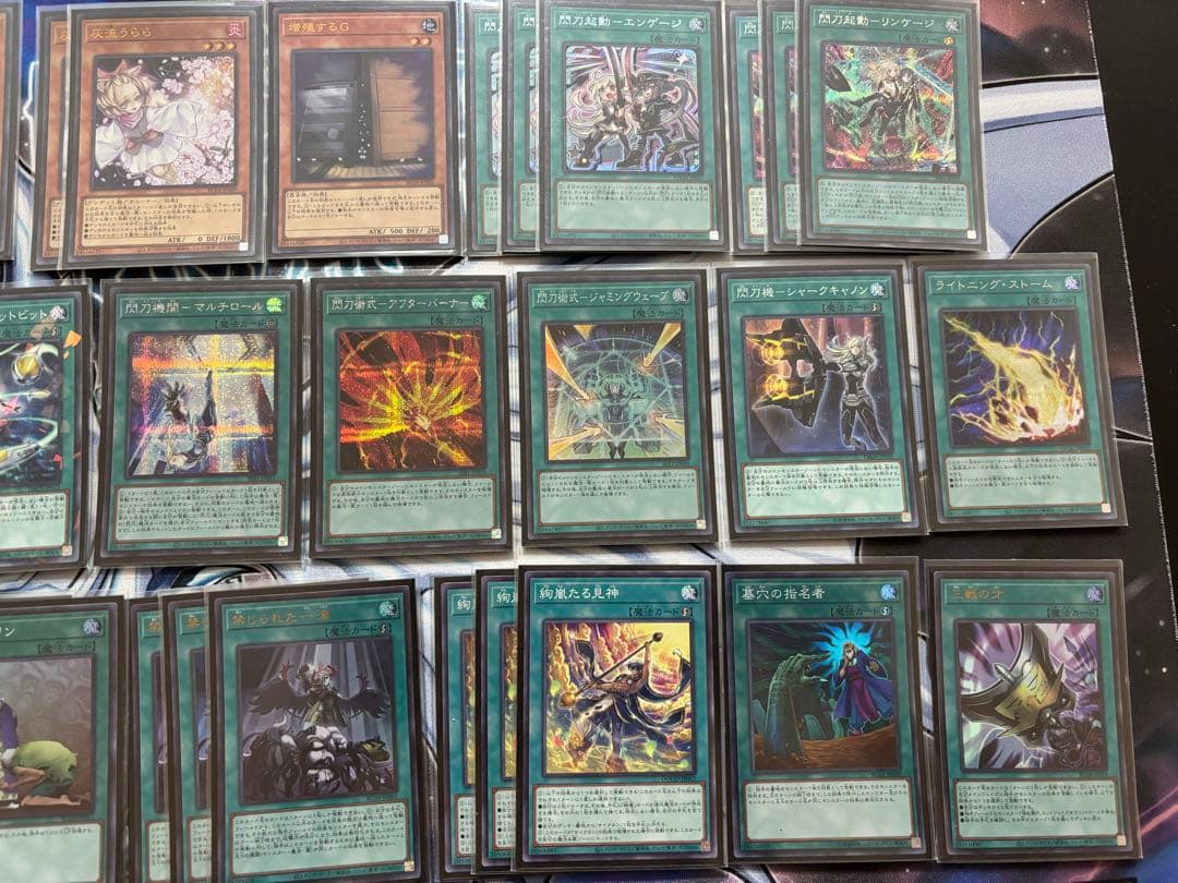 遊戯王 閃刀姫デッキ 高レア多数 メイン40枚＋EX15枚 おまけ付