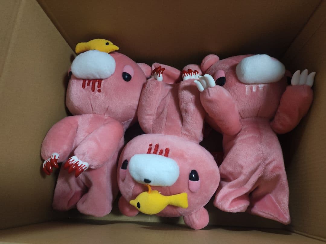 チャックスGP　グル～ミ～　ぬいぐるみ　まとめ売り　6体