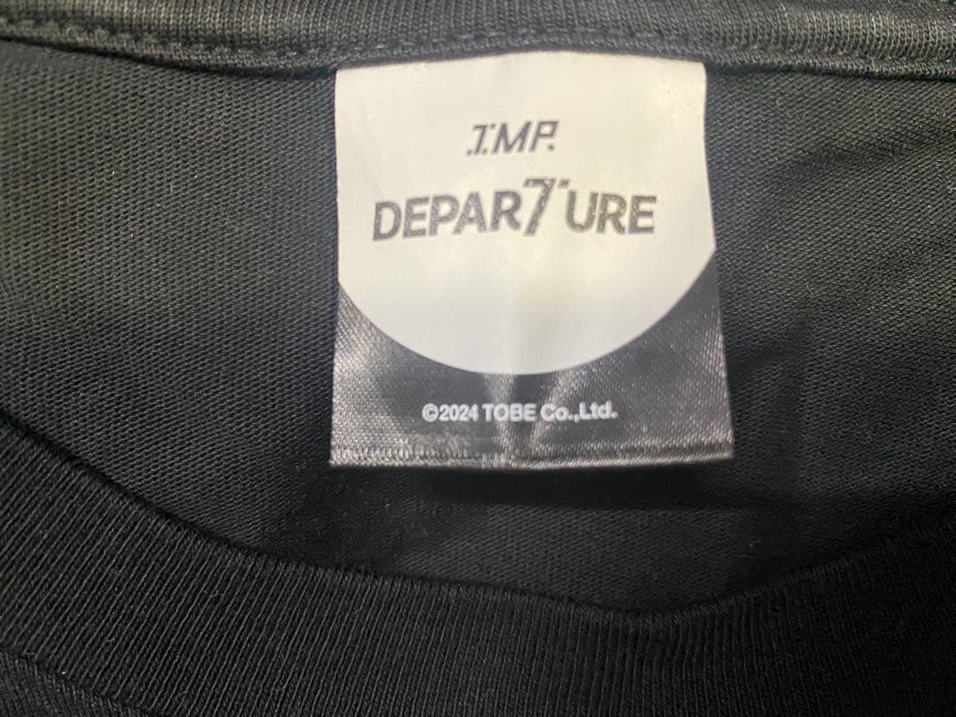 e985☆美品IMP DEPAR7URE Tシャツ フリーサイズ ブラック