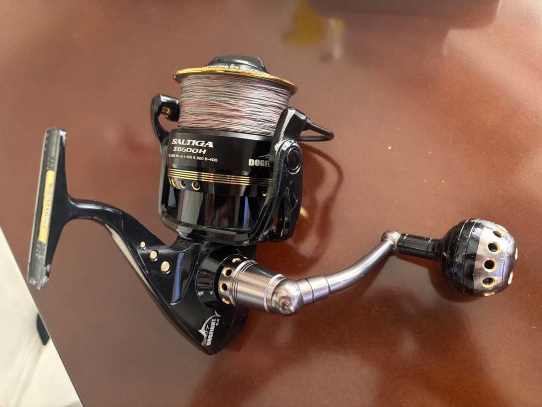 DAIWA SALTIGA Z-6500H ドッグファイトスピニングリール