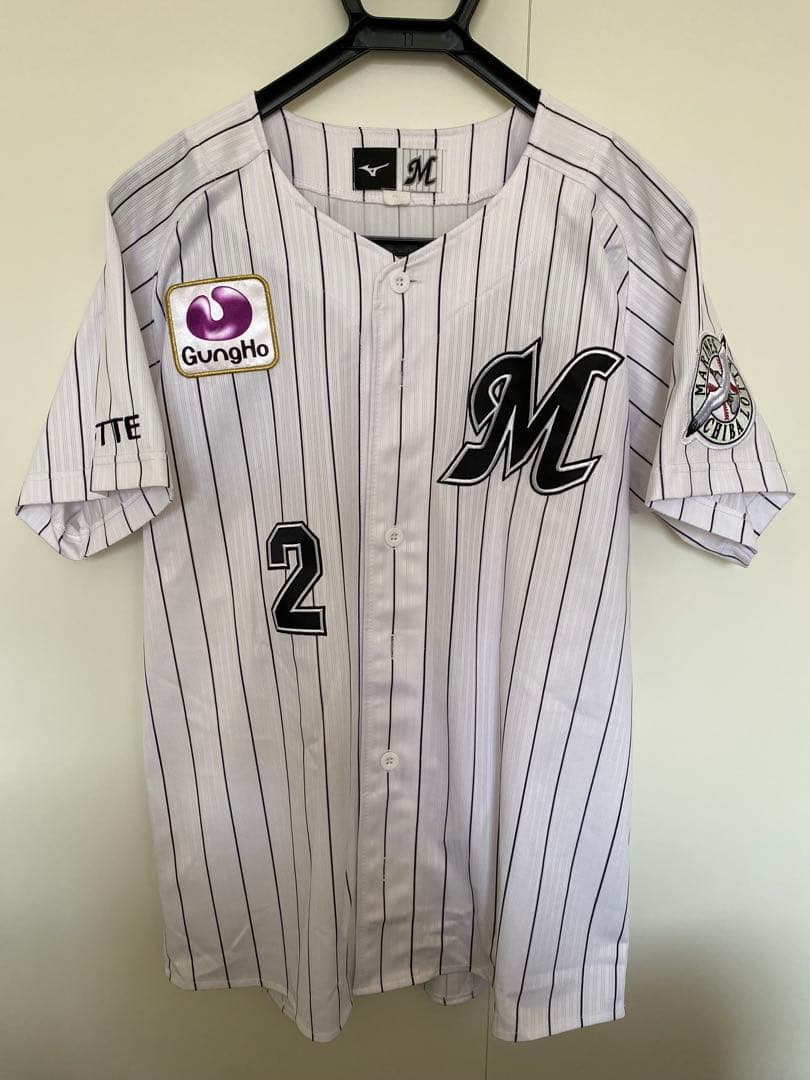 【販売終了モデル】千葉ロッテファン必見！藤原恭大選手の初期ユニフォーム背番号２