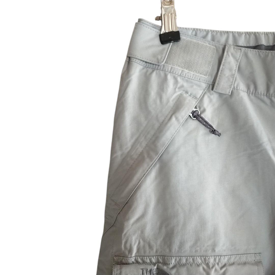 【高機能】US ノースフェイス HYVENT スノーボード パンツ S グレー
