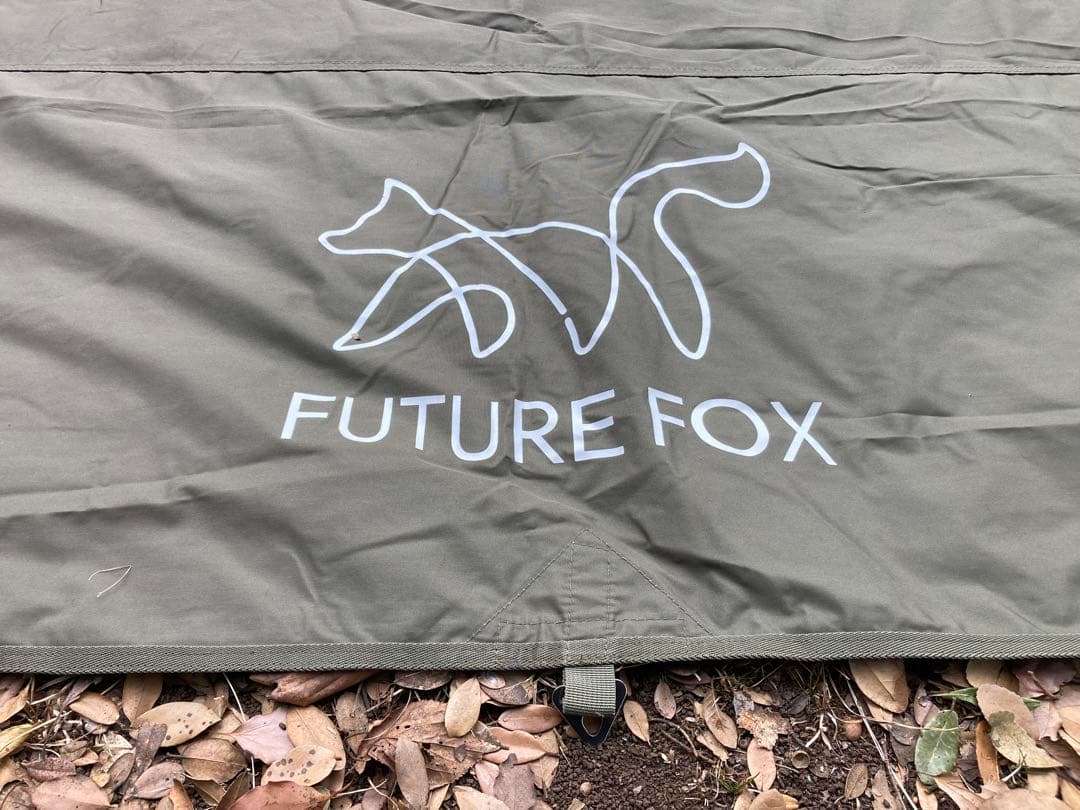 FUTURE FOX 4×4スクエアTCタープ オリーブグリーン難燃