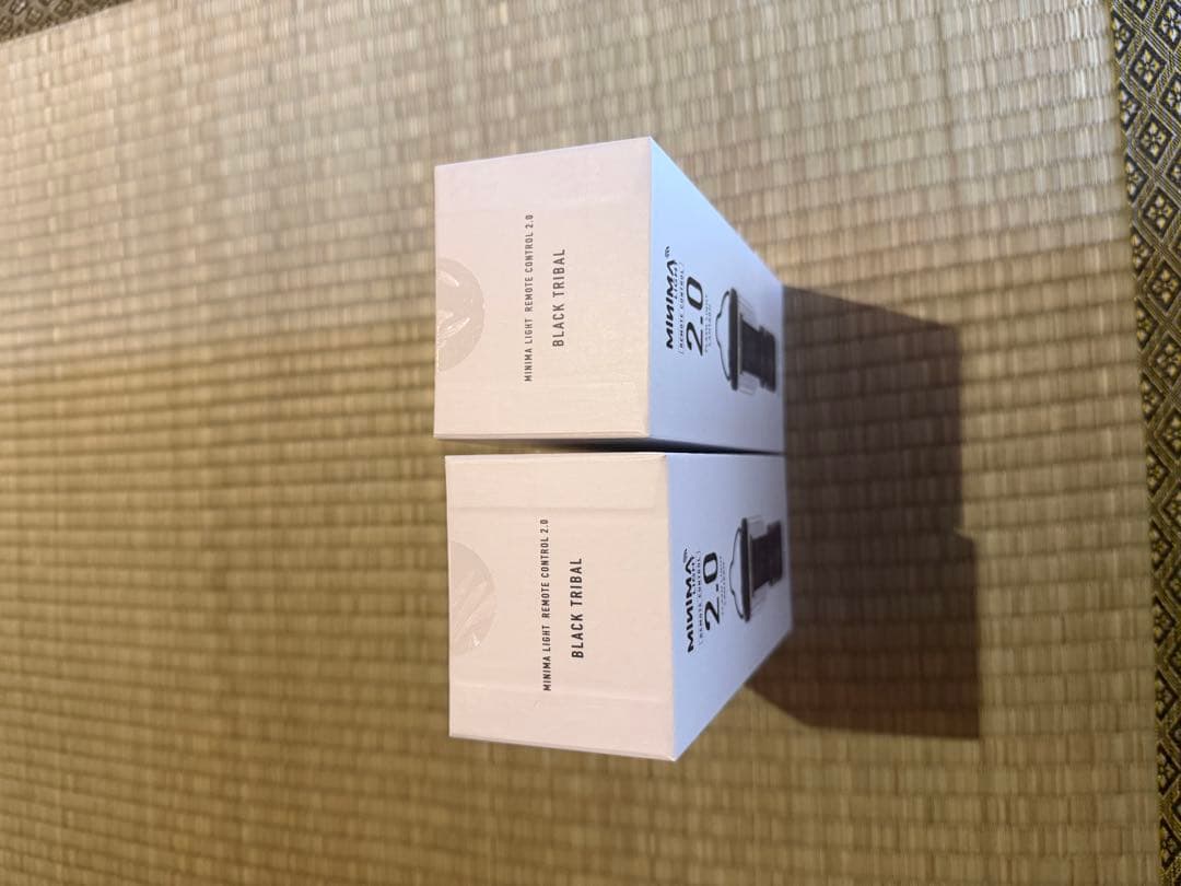 MINIMALight REMOTE CONTROL 2.0 ブラック2個セット